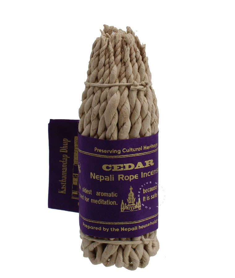 Cedar Nepali Rope Incense Creativehand Nepal